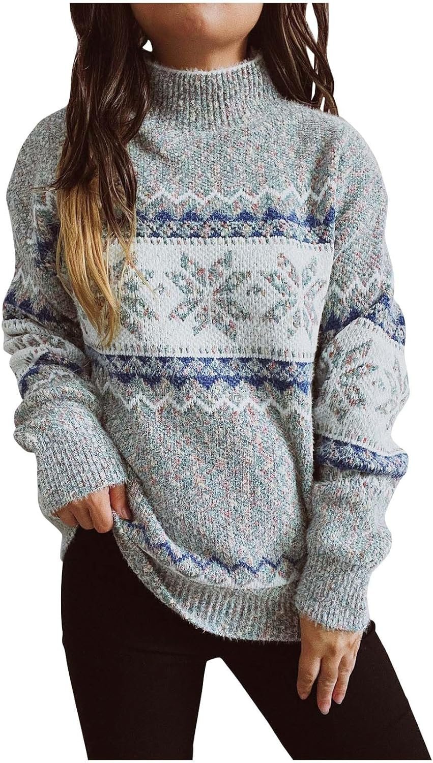 Women Knitwear Sweaters Thickened Long Sleeved Knitted Fall Winter Fashion 2023 Pullover Padded Lounge Crewneck Tops